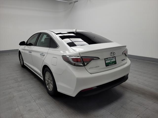 2016 hyundai sonata hybrid se