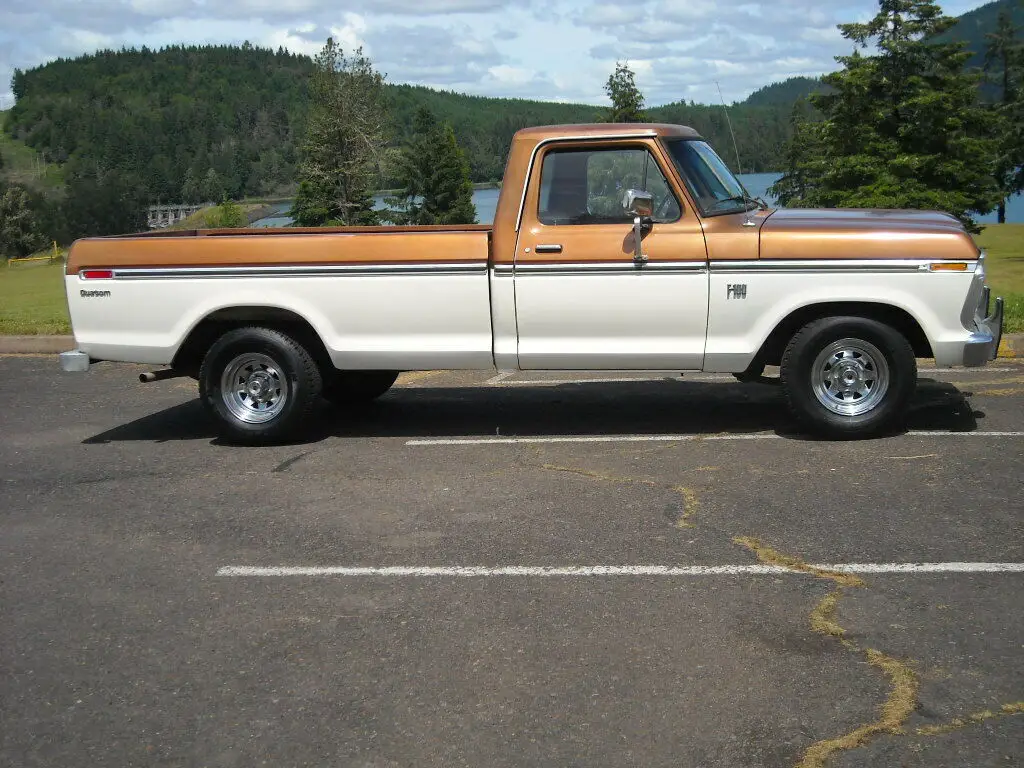 1973 ford f-100 custom pickup truck,amazing original condition/ oregon truck