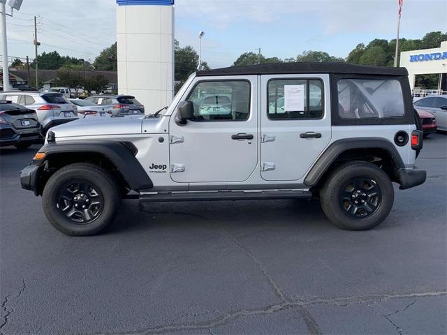 2022 jeep wrangler unlimited sport