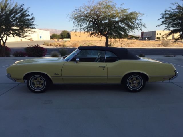 1972 oldsmobile cutlass supreme convertible unrestored survivor 350 factory air