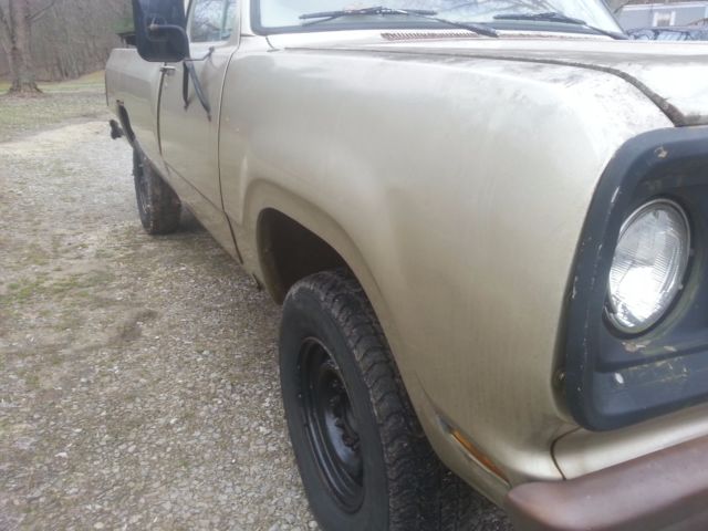 1977 dodge power wagon w200 3/4 ton