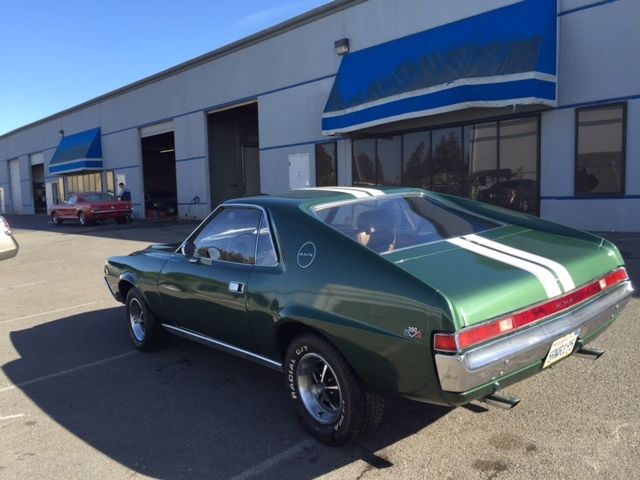 1969 amc amx great condition 4spd with 390 cu in v8