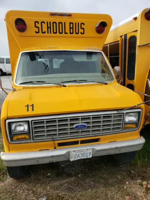 1989 ford collins school bus