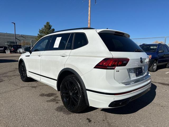 2022 volkswagen tiguan 2.0t se r-line black