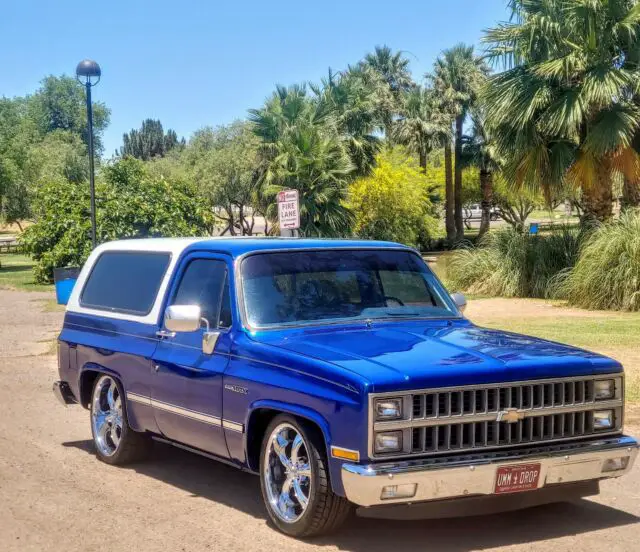 1982 chevy k5 blazer, custom street truck, hot rod
