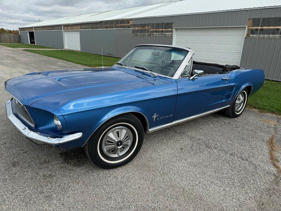 1967 ford mustang convertible 6 cylinder engine