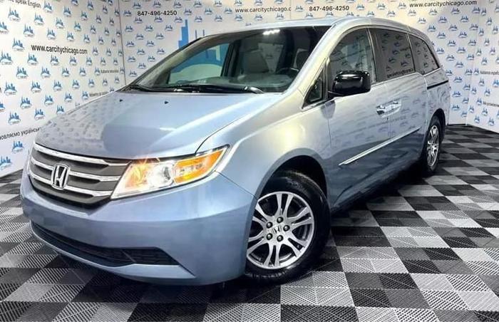 2012 honda odyssey ex-l minivan 4d in palatine, illinois