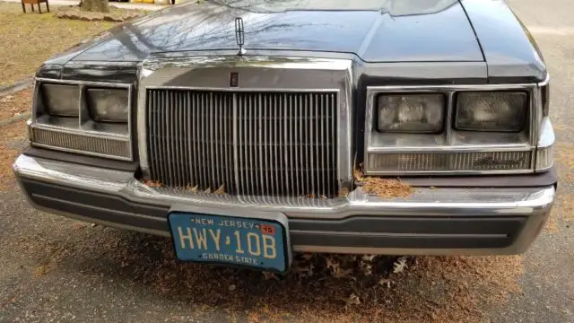 1986 lincoln continental, givenchy edition