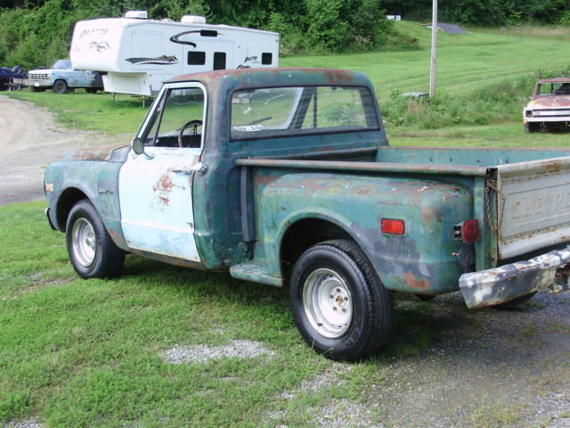 1971 chevrolet c10 pickup short bed base 4.1l