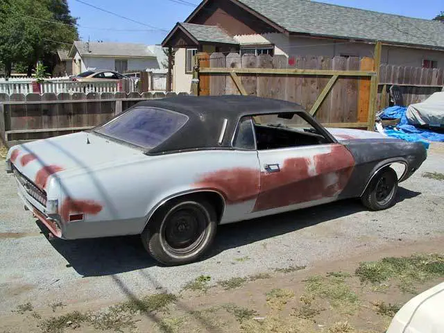 1970 mercury cougar project - very complete, with lots of great parts