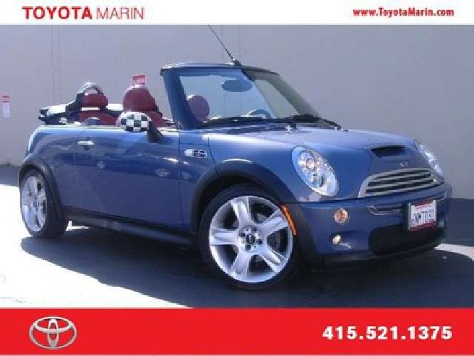 2006 mini cooper convertible s..wow!!!..low miles!!..must see!!..great in san rafael, ca