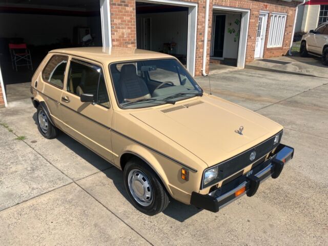 1979 volkswagen rabbit coupe brown fwd manual all original