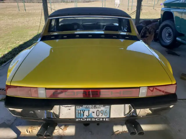 beautiful 1971 porsche 914 from well known car collection