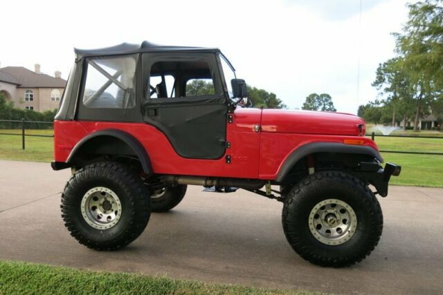 1975 jeep cj-5, dana44 axles, lockers, built for trails, pro built dauntless v-6