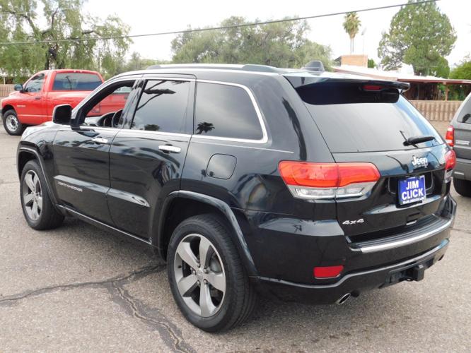 used 2015 jeep grand cherokee 4wd overland tucson, az 85705 for sale in tucson, arizona
