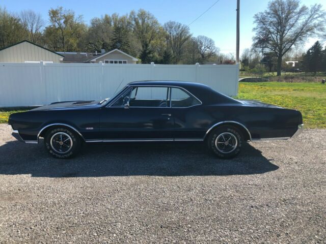 1967 olds 442 matching numbers with protecto plate