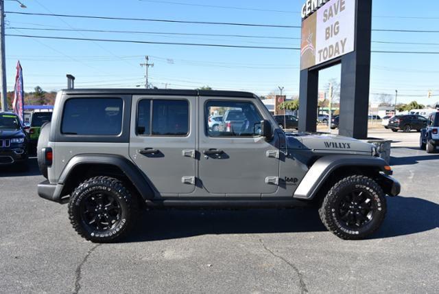 2022 jeep wrangler willys