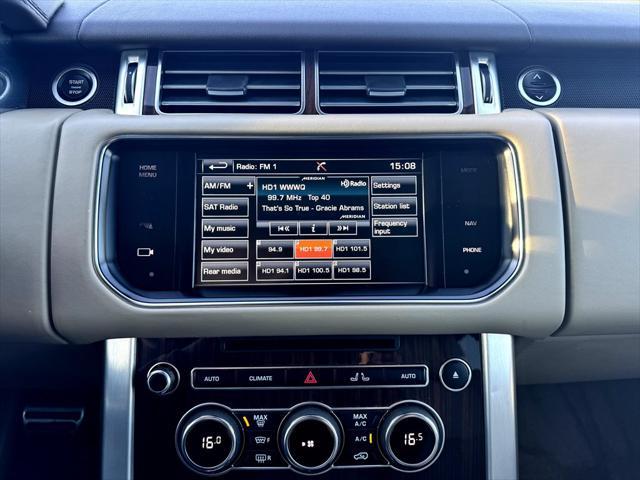 2015 land rover range rover v8 s