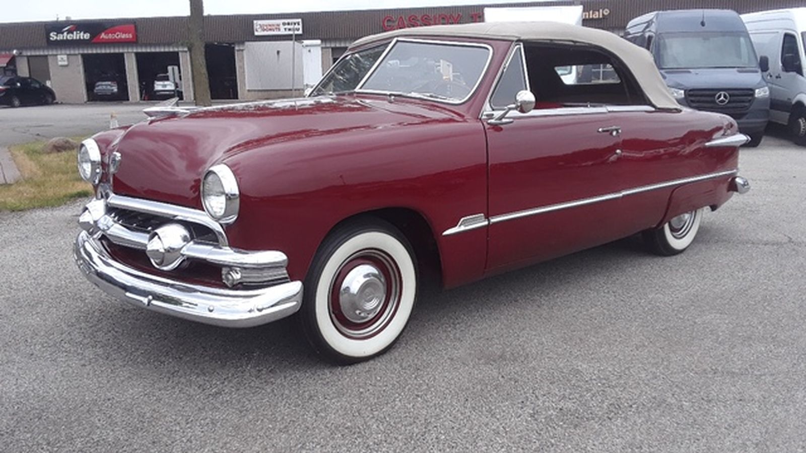 1951 ford custom convertible automatic