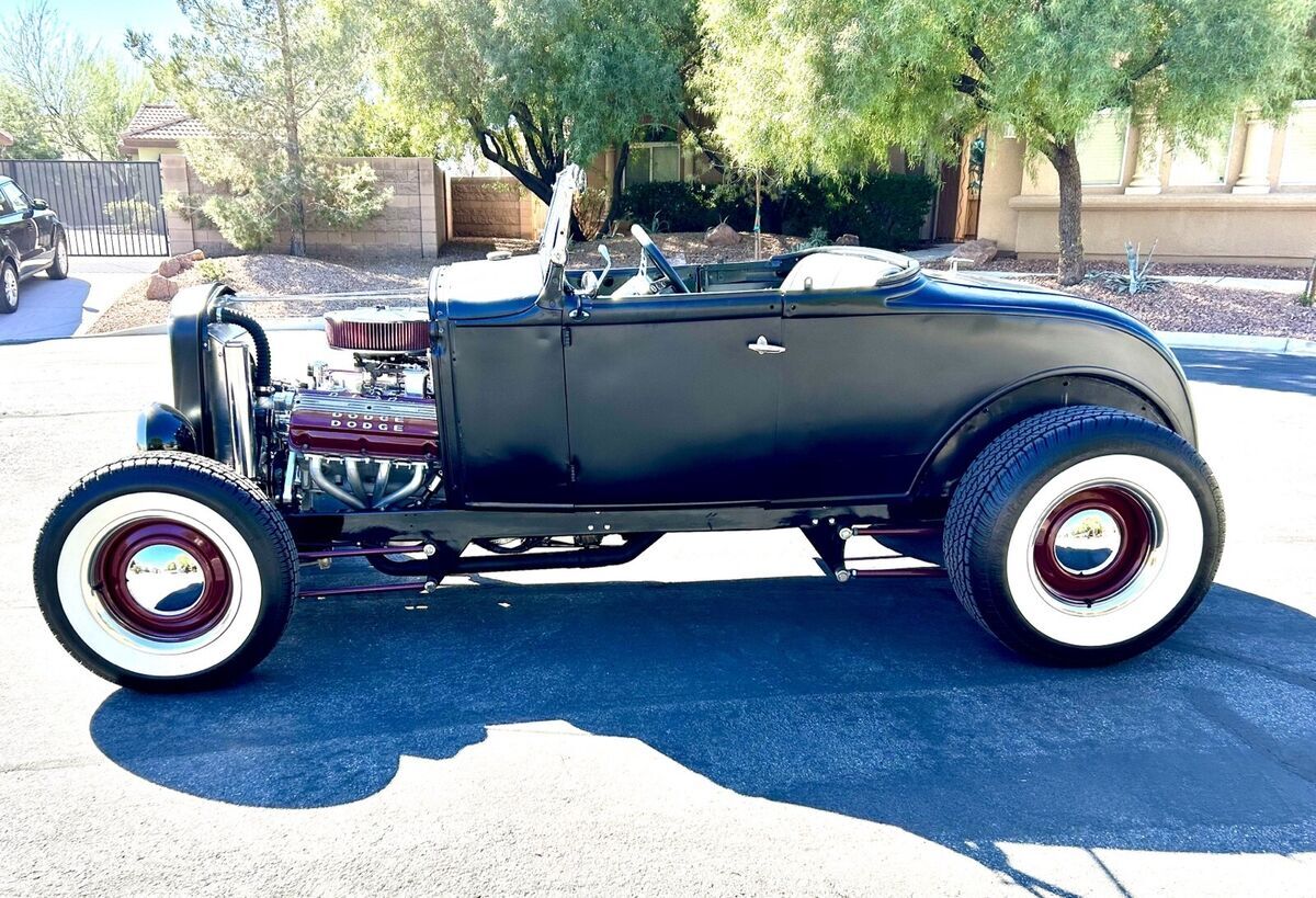1930 ford model a convertible black