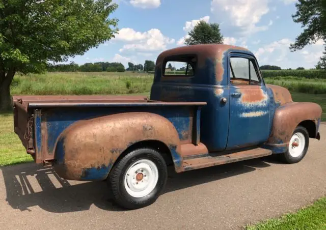 barn find 1952 chevrolet 3100 1/2 ton pickup truck patina rat rod gmc 1947 1953