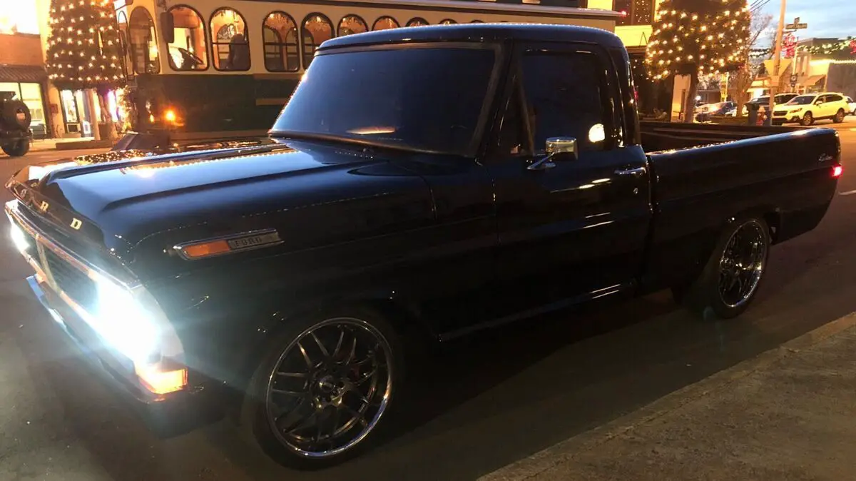 1970 ford f100 custom truck v8 302 manual restored modified