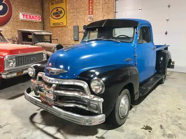 1955 chevy 3100 1/2 ton short box 90 plus pics hd video