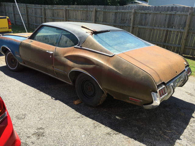 72 cutlass s 2dr fastback project or parts car