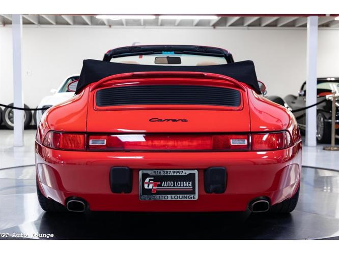 1997 porsche 911 carrera cabriolet in rancho cordova, california
