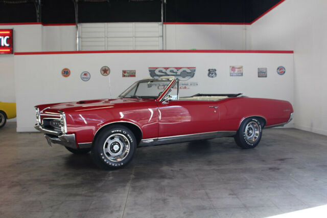 1967 pontiac gto 43316 miles red convertible