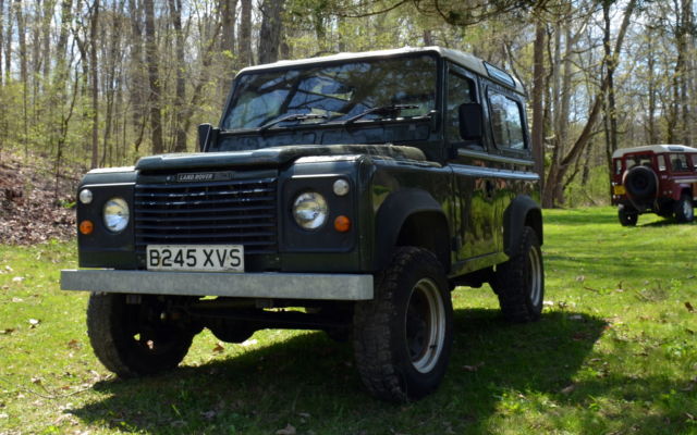 original 1985 land rover defender 90 2.25l inline petrol 4 cylinder english usa