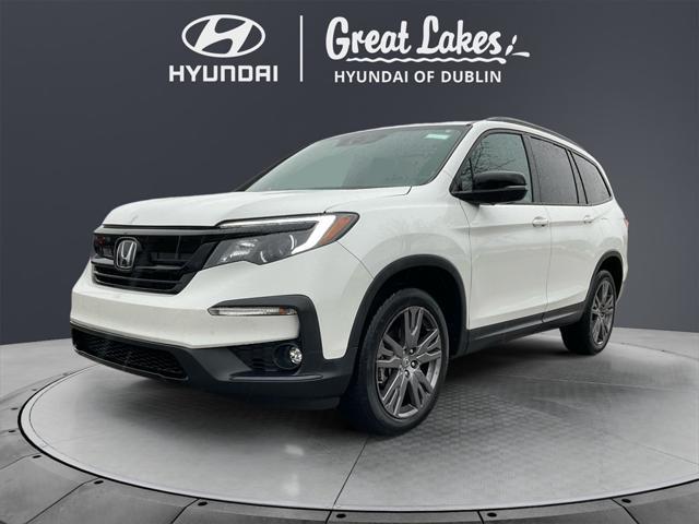2022 honda pilot awd sport