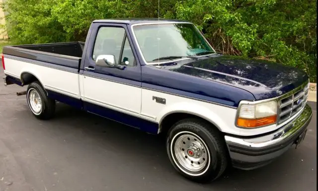 1994 ford f150 xlt rare factory color "only 86k" extremely clean auto - a/c