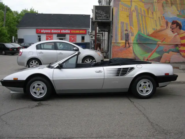 1985 ferrari mondial quattrovalvole convertible