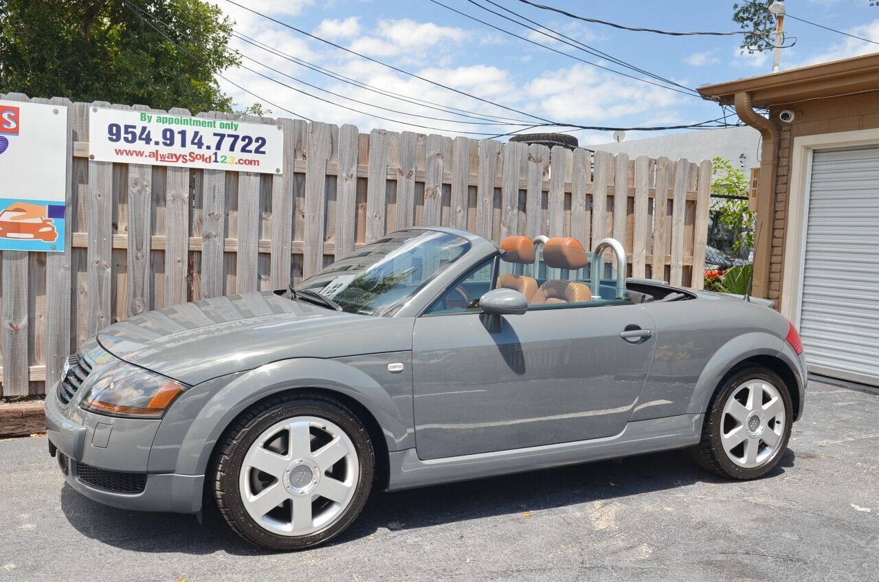 2001 audi tt 5-speed 180hp 2dr