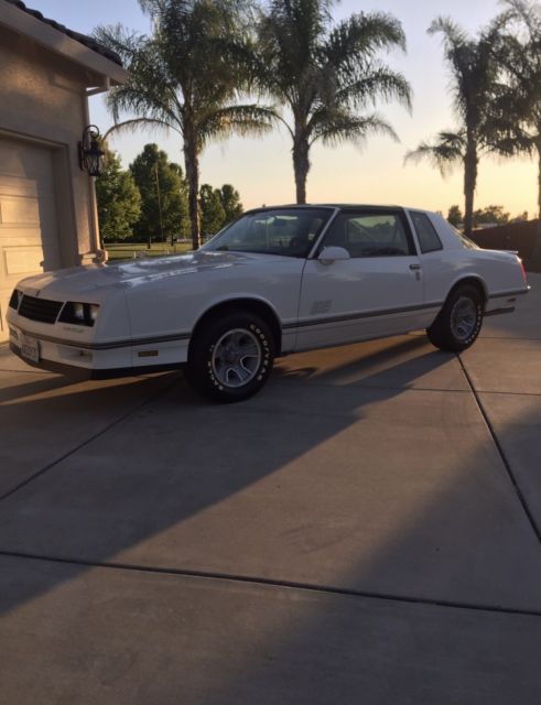 1987 chevrolet monte carlo ss aero v8 coupe t-top low miles