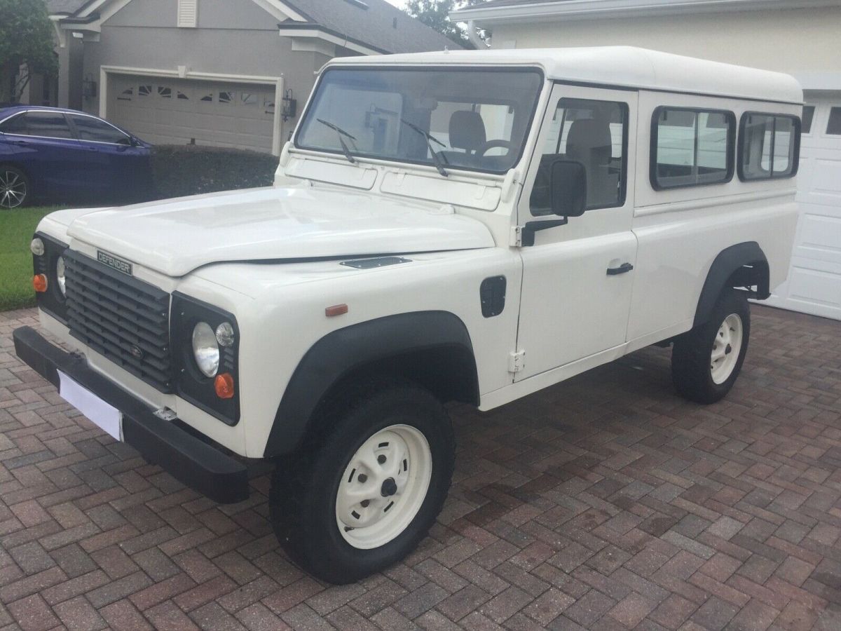 1993 land rover defender 110 200 tdi 4x4 5 speed free shipping