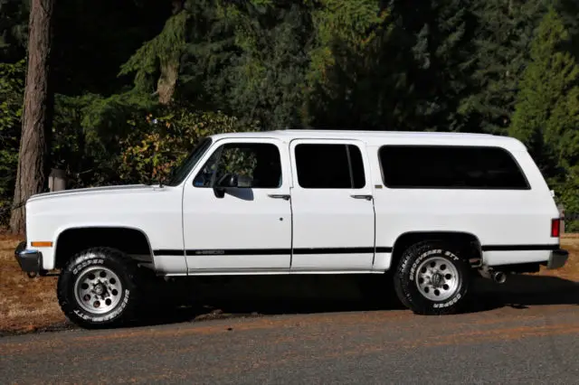 1990 no reserve chevrolet suburban 4x4 350 /400 automatic cold ac silverado