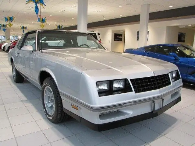 1987 chevrolet monte carlo ss aerocoupe 15,618 original miles