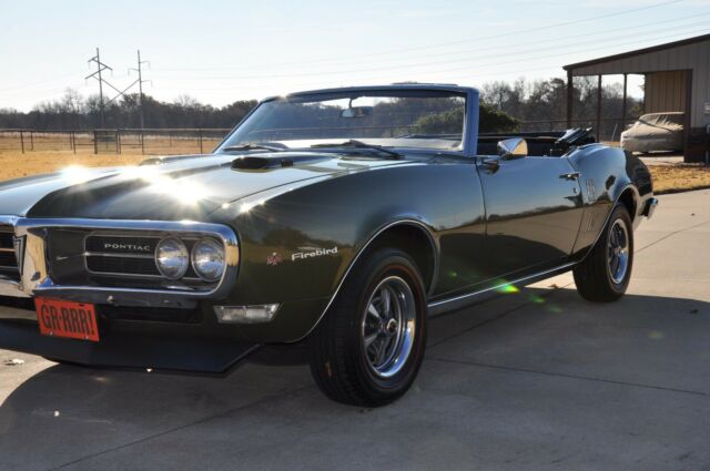 1968 firebird convertible 428 4 speed