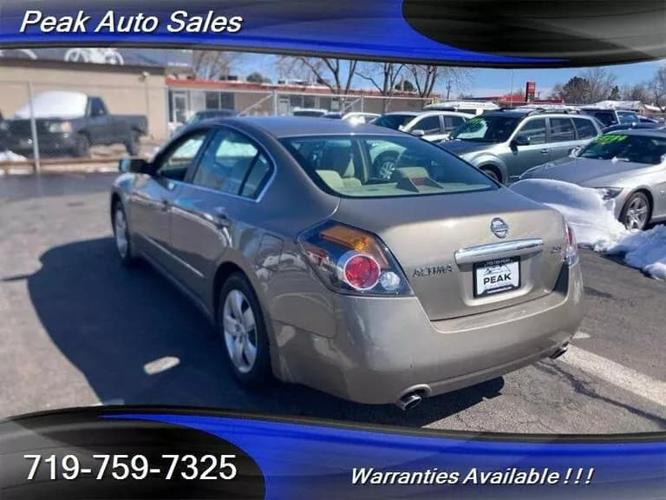 2008 nissan altima 2.5 s sedan 4d in colorado springs, colorado