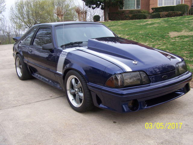 1988 custom ford fox body mustang boss 347
