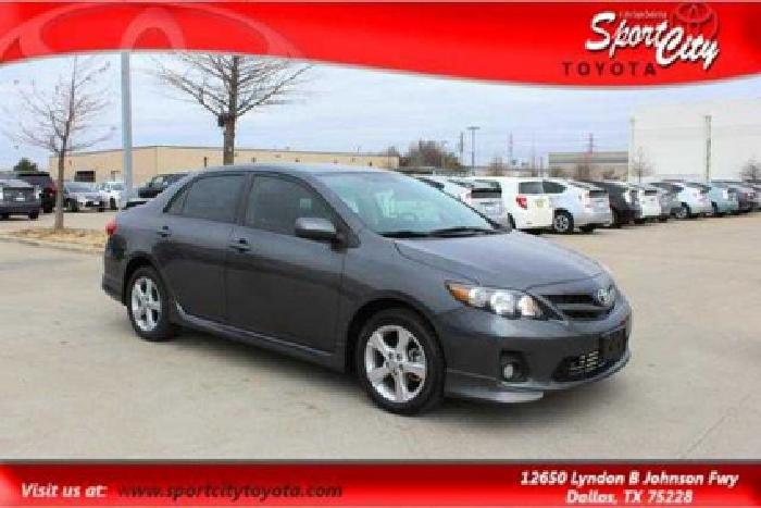 2011 toyota corolla s in dallas, tx