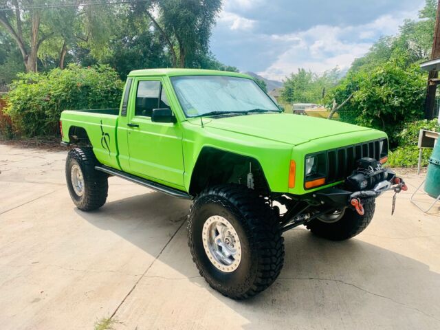 1990 jeep comanche pickup green 4wd manual pioneer