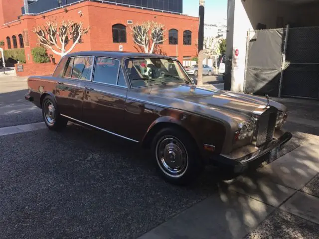 1979 rolls royce silver shadow ii 58,000 miles