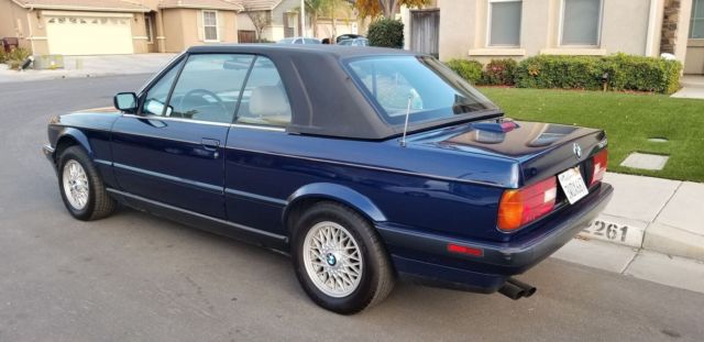 1992 bmw 325i convertible with hardtop - automatic - southern california car