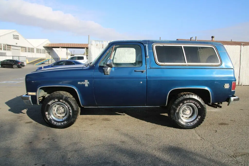1985 chevrolet blazer silverado 4x4 suv automatic 8 cylinder no reserve