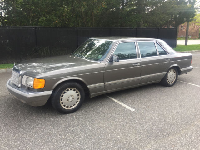 1986 mercedes-benz 560 sel *1-owner* runs & drives like a champ