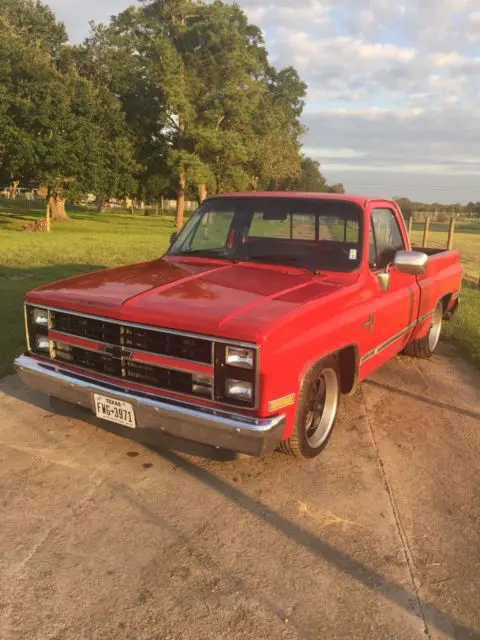1987 c-10 square body short bed chevy silverado