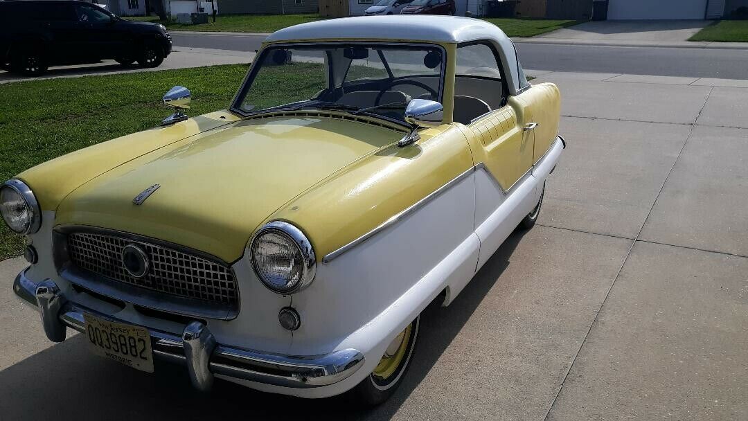 1957 nash metropolitan hardtop custom v6 ford ranger w automatic & disc brakes!